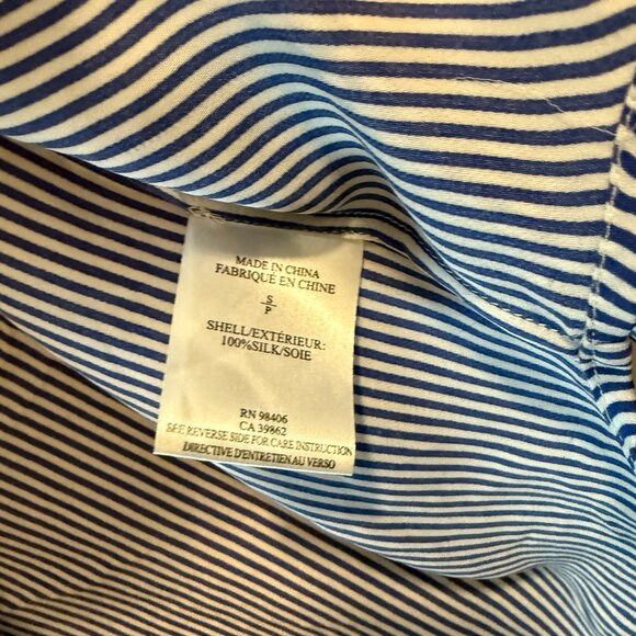 Theory silk blouse - Picture 3 of 4